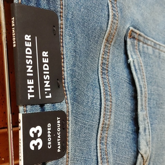 💚Nwt Cropped Denim Women's Jeans - Picture 5 of 10